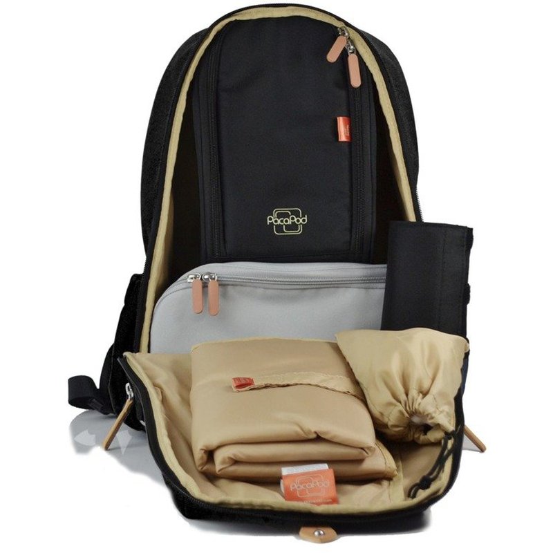 Plecak Organizer dla mamy Picos, czarny, PacaPod