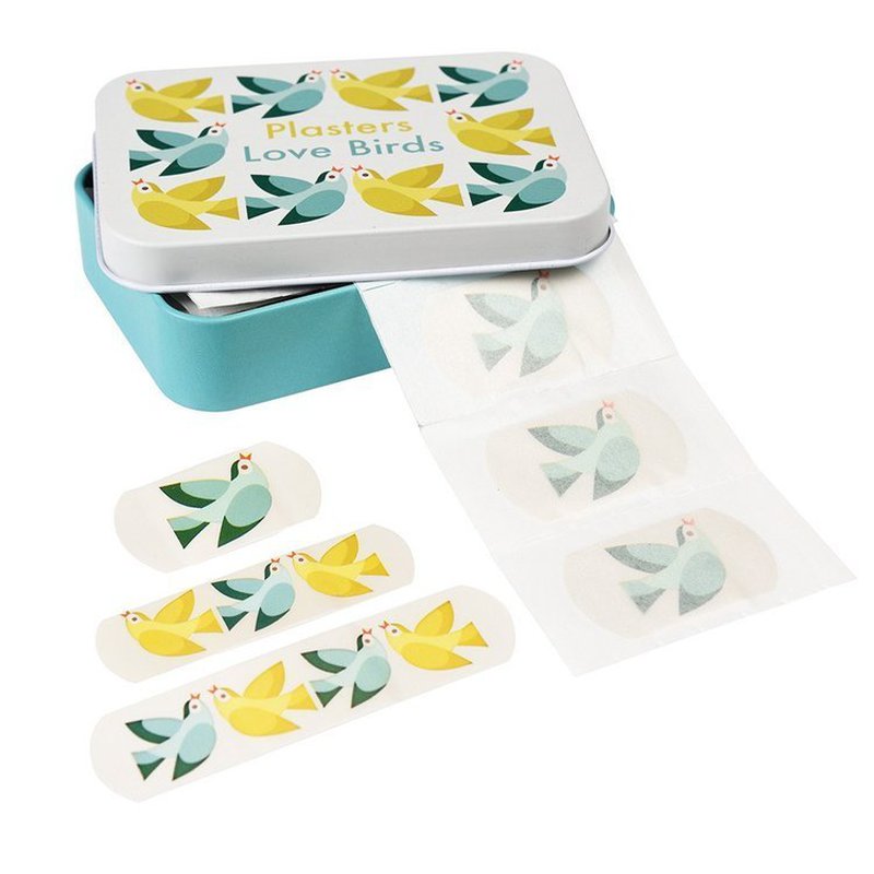 Plastry opatrunkowe 30 szt., Ptaszki, Rex London