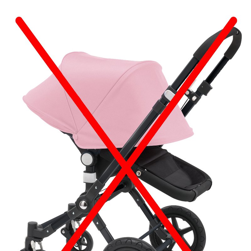 Xplorys - Osłonka do wózka i fotelika Dooky Winter - Black reflective star