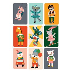 Petit Collage Gra Karciana Silly Monkey