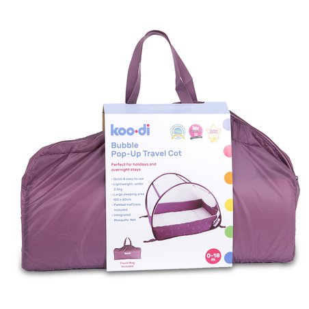 Łóżeczko turystyczne Koo-di Pop Up Bubble Cot - Gumdrop Łóżeczko turystyczne Koo-di Pop Up Bubble Cot - Gumdrop