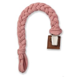 Hi Little One - warkoczykowa zawieszka do smoczka Pacifier holder Blush