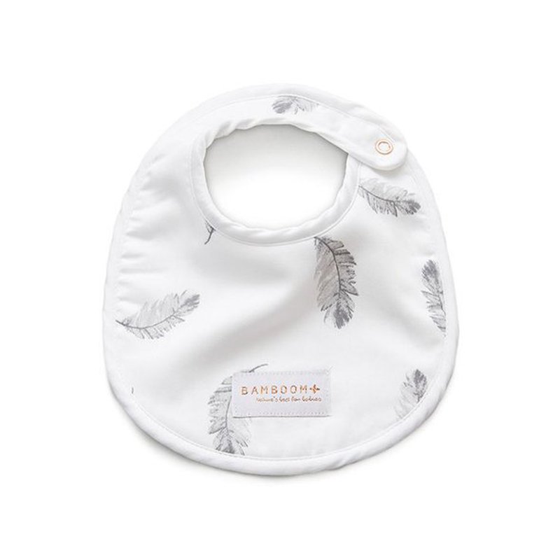 Bamboom - Śliniaczek Bambusowy, Feather, 0m+