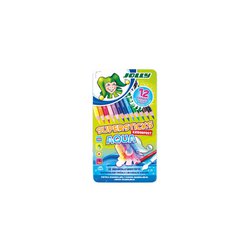Jolly - Kredki Supersticks Aqua 12 kolorów w metalowym pudełku