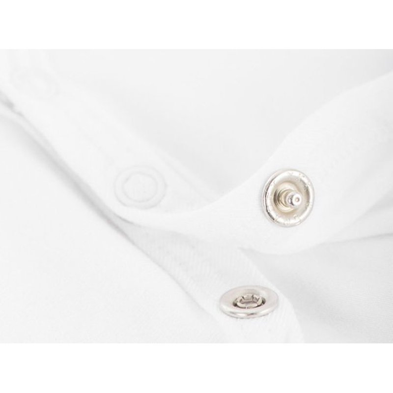 Bamboom - Body Bambusowe z Długim Rękawem, Białe, 18-24m