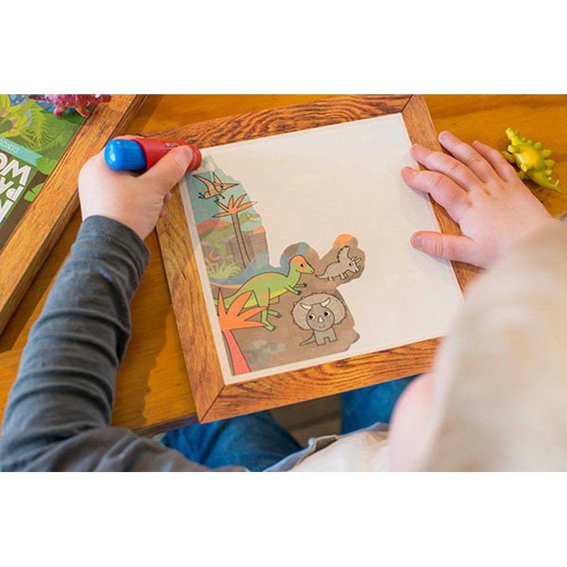 Tiger Tribe® - Magiczne Malarstwo. Obrazki wodne: Dinozaury