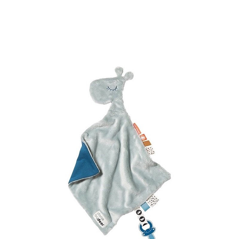 Done by Deer Kocyk Przytulanka Raffi Blue