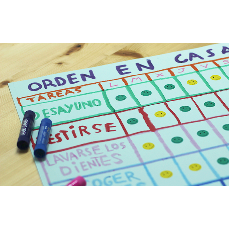 Farby w kredce Apli Kids - 12 kolorów