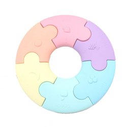 Jellystone Designs - Pierwsze puzzle sensoryczne, pastelowe kółko, Jellystone Design