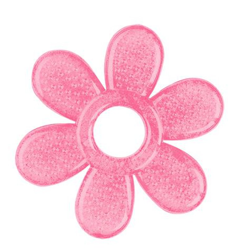 BABYONO - 1060 Żelowy gryzak dla niemowląt kwiatek