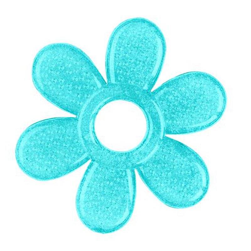 BABYONO - 1060 Żelowy gryzak dla niemowląt kwiatek