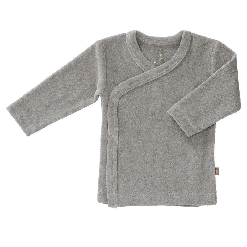 Fresk Kardigan welurowy 0-3 miesięcy Paloma grey FRESK