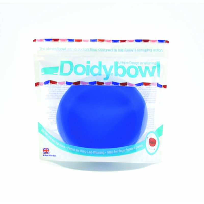 Bickiepegs - Miseczka-Talerzyk Doidy Bowl z przyssawką - niebieski