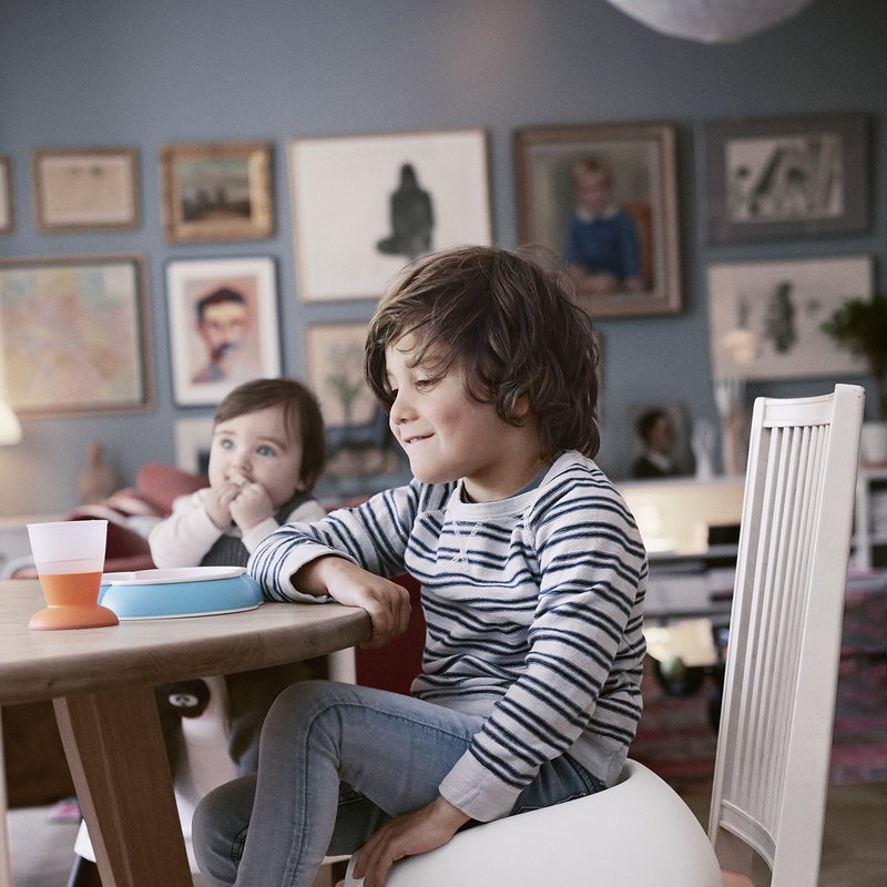 BABYBJORN – nakładka na krzesło, Biała