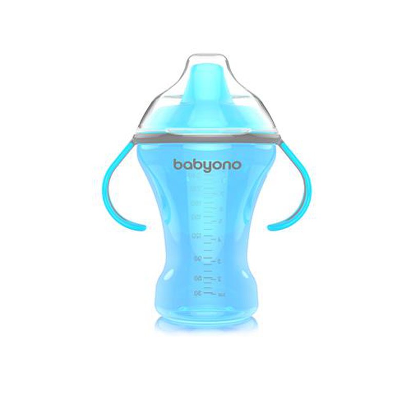 BABYONO - 1457 Kubek niekapek z twardym ustnikiem NATURAL NURSING 260ml