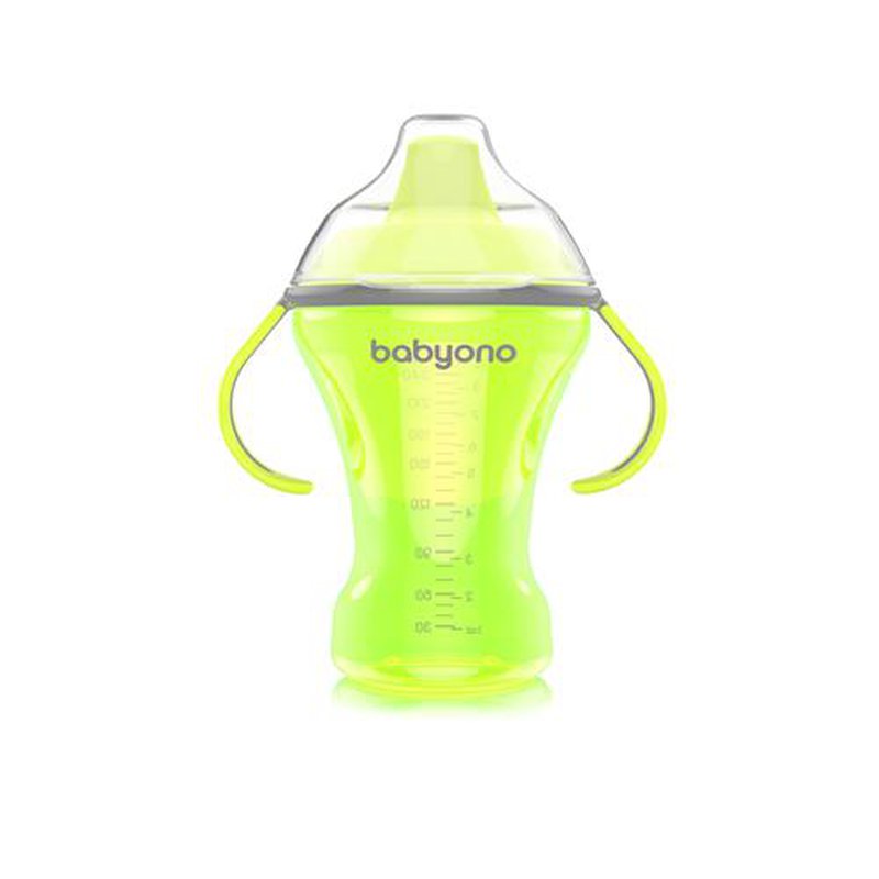 BABYONO - 1457 Kubek niekapek z twardym ustnikiem NATURAL NURSING 260ml