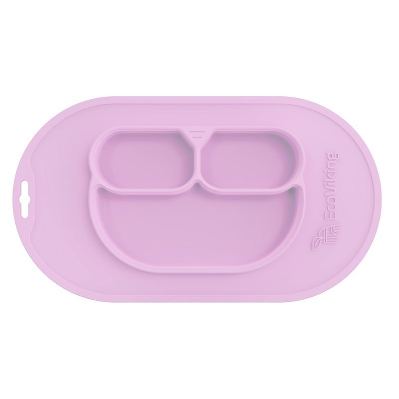 Eco Viking BLW 4 in 1 Eating Helper Owl Lavender
