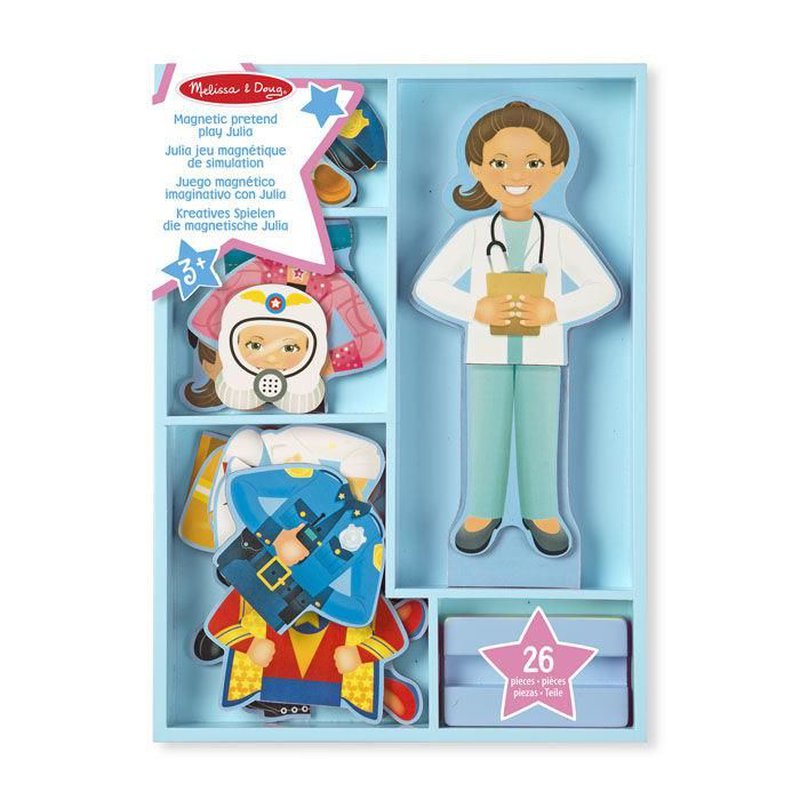 Melissa&Doug® - Magentyczna Układanka-Przebieranka  Julia, MD15164