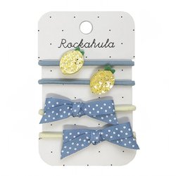 Rockahula Kids - gumki do włosów Lemon Ponies
