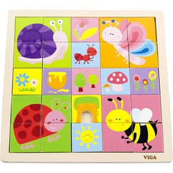 Viga - Mozaika wesołe robaczki