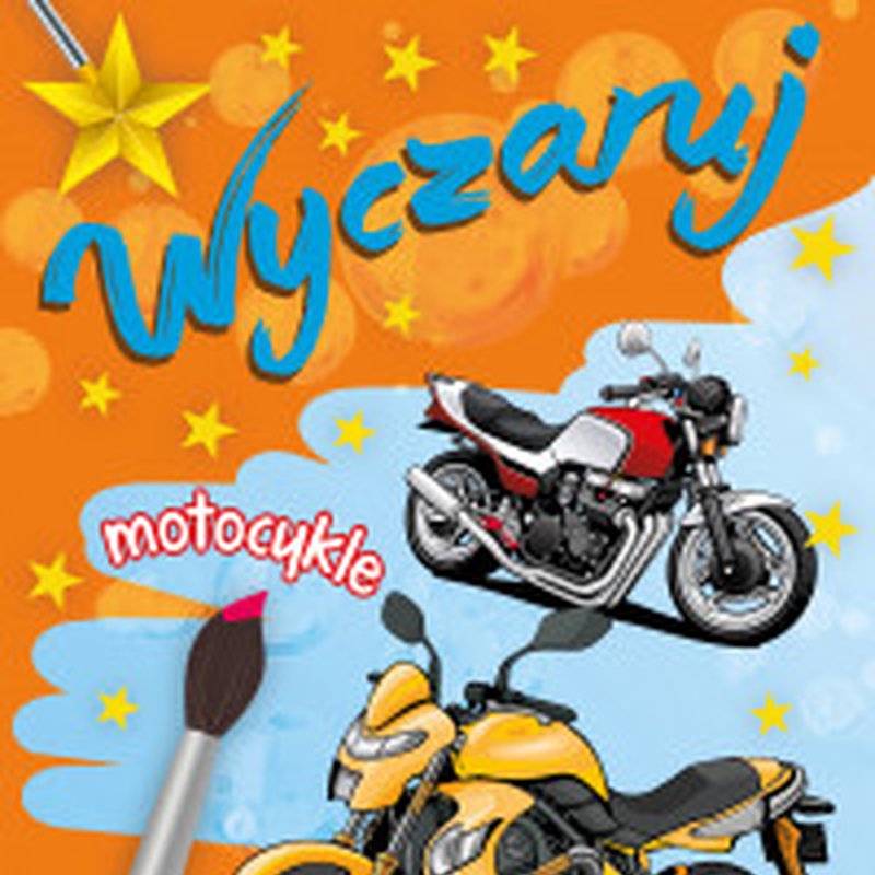 Skrzat - Wyczaruj motocykle. Malowanki wodne