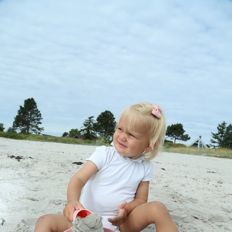 Funkit world - Silikonowe Foremki do piasku 4 szt. Scrunch - Pudrowy Róż