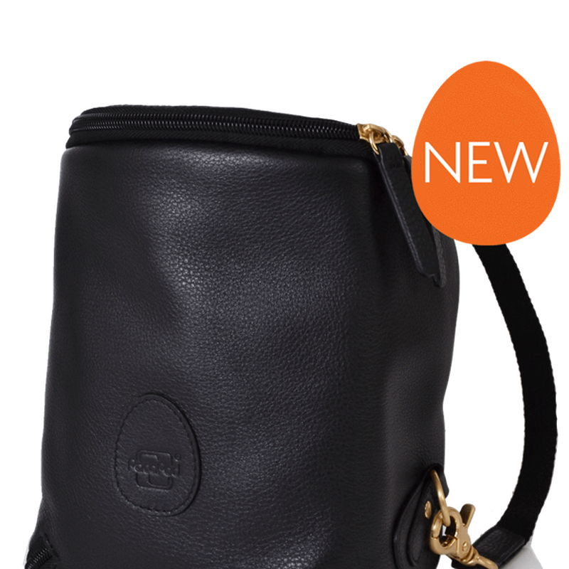 Plecaczek/Saszetka Mini Adult Freedom Pod, skórzany czarny, PacaPod