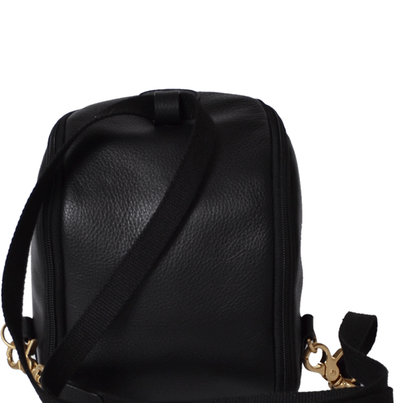 Plecaczek/Saszetka Mini Adult Freedom Pod, skórzany czarny, PacaPod